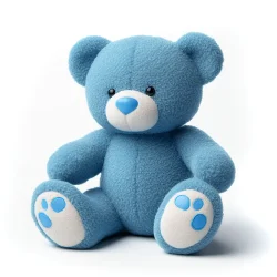 blauer Teddybär